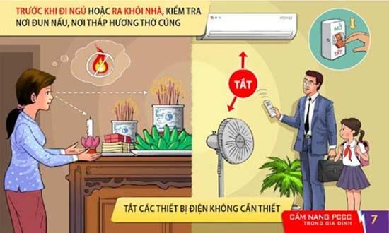 Những việc làm cần thiết để đảm bảo an toàn cháy nổ