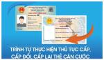 Giảm 50% lệ phí cho công dân cấp đổi thẻ căn cước trực tuyến