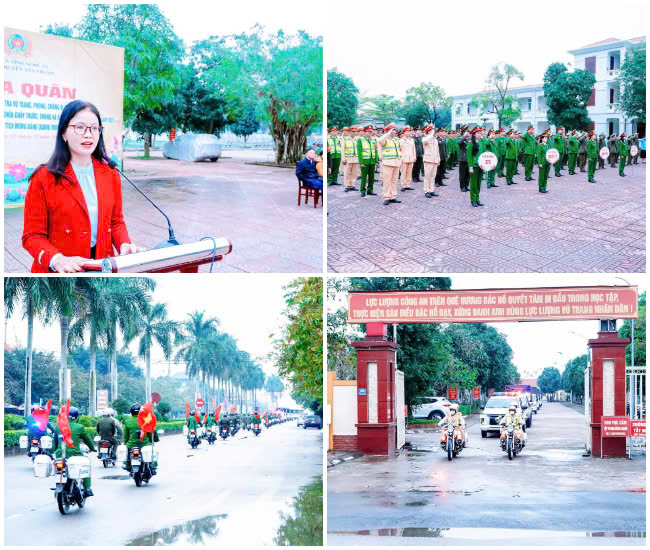 Tại Công an huyện Yên Thành