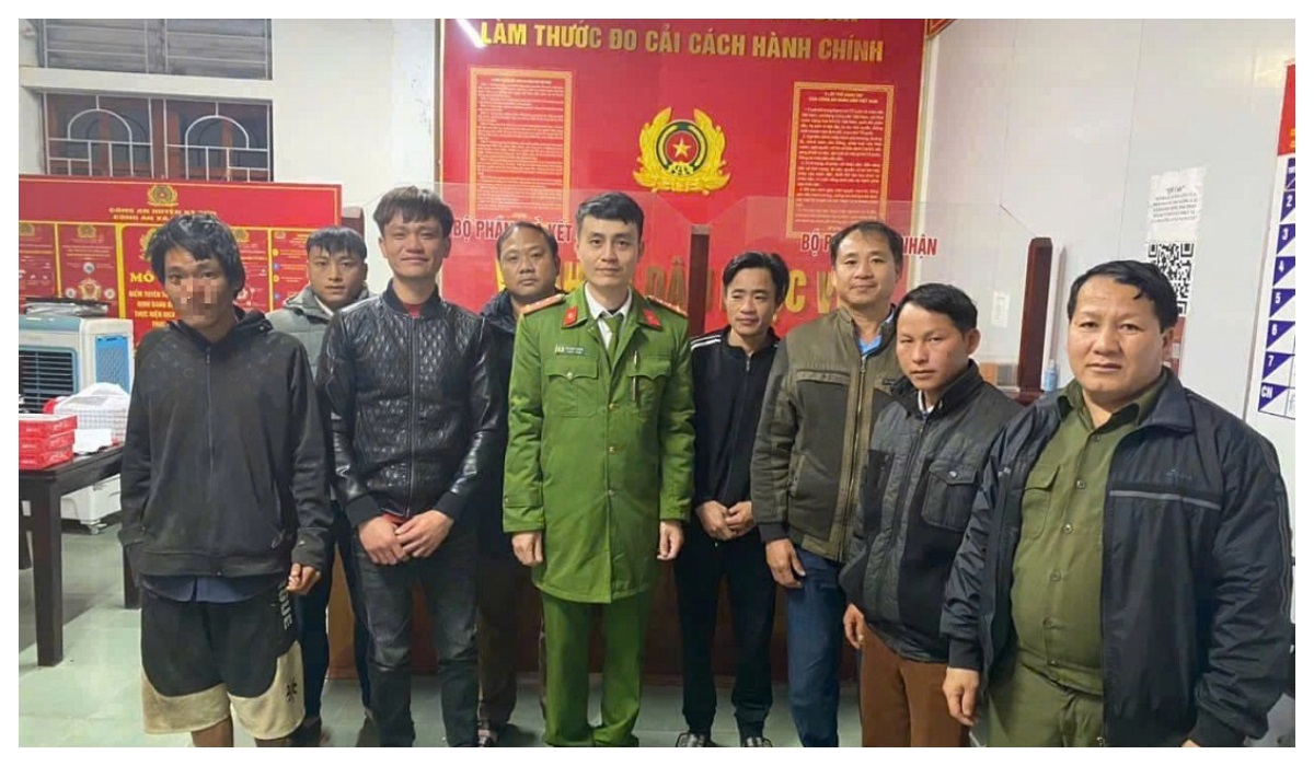 Thư cảm ơn lực lượng Công an xã giúp tìm người thân đi lạc