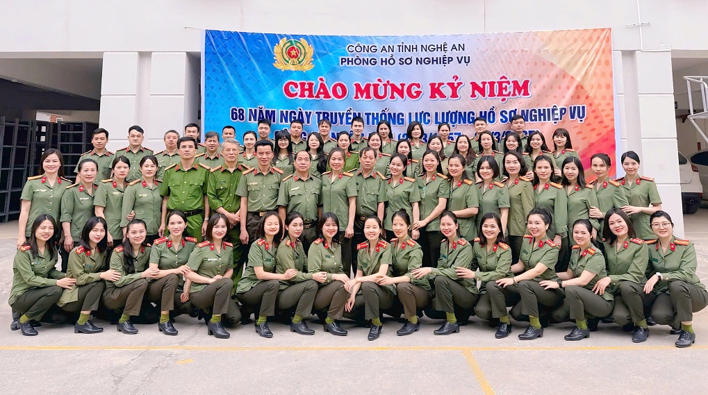 Lực lượng Hồ sơ nghiệp vụ Công an Nghệ An: Phát huy truyền thống, đột phá tư duy, vươn mình phát triển