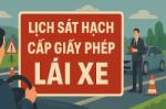 Thông báo lịch sát hạch cấp GPLX