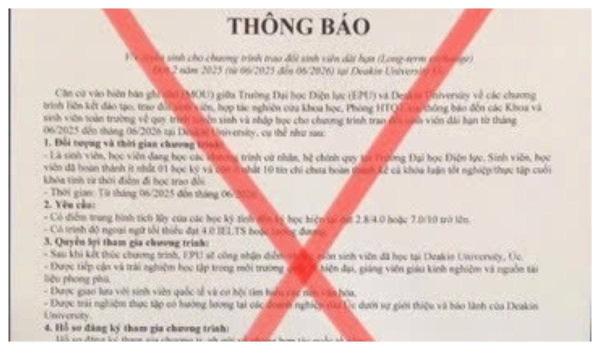 Cảnh báo thủ đoạn lừa đảo tuyển sinh, trao học bổng