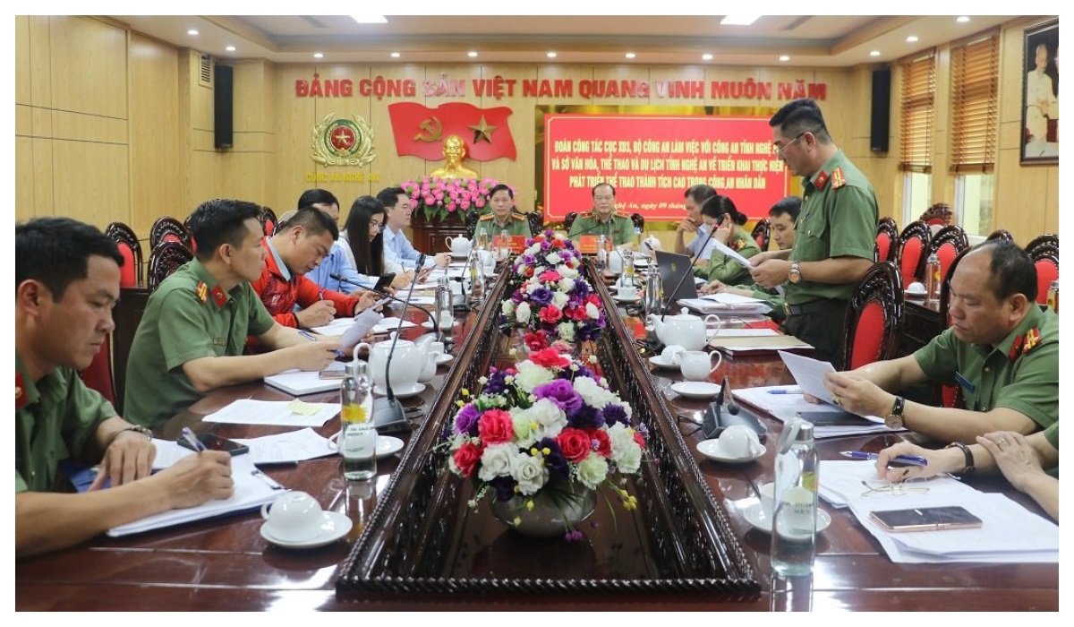 Phát triển thể thao thành tích cao trong Công an nhân dân