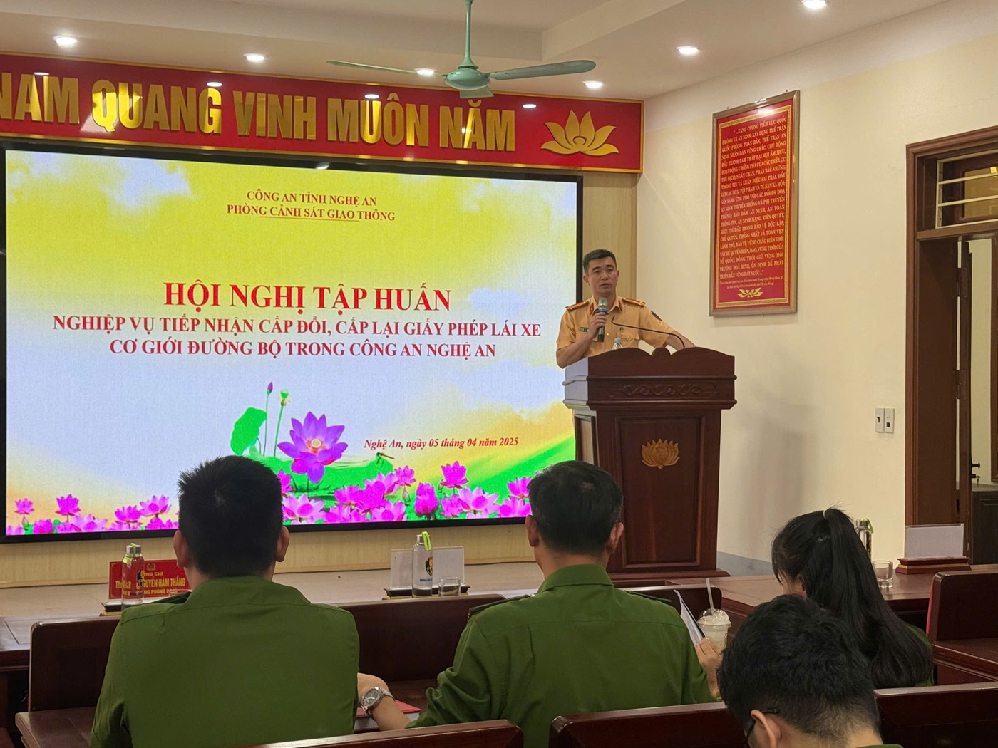 Toàn cảnh lớp tập huấn