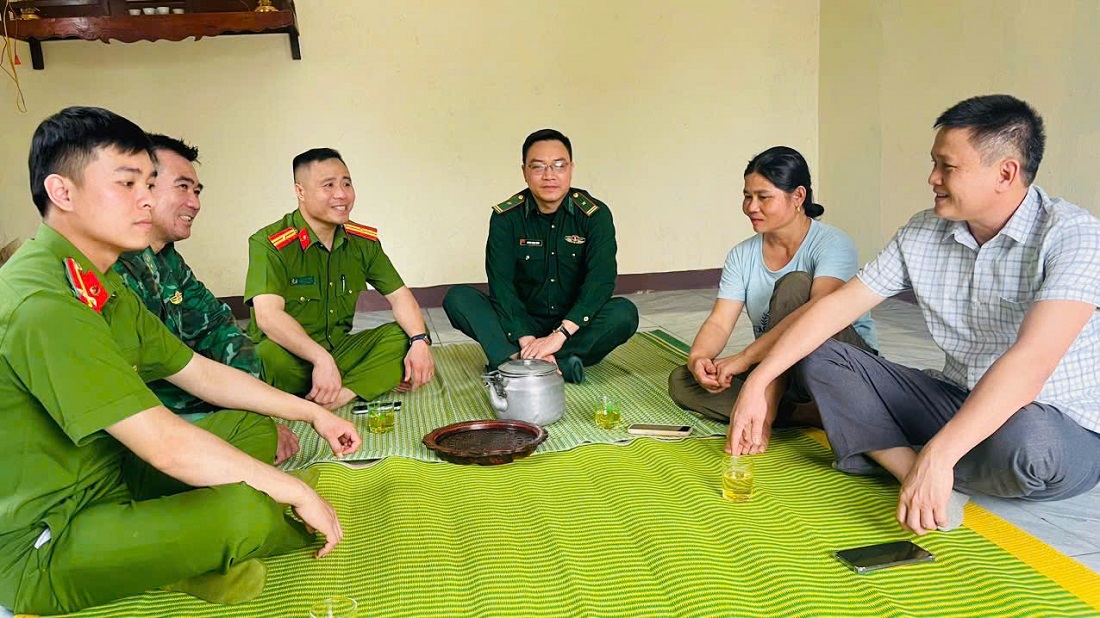 Những ngôi nhà mới, kiên cố được xây dựng từ sự chung tay của cả hệ thống chính trị là tiền đề để bà con an cư lập nghiệp, phát triển kinh tế