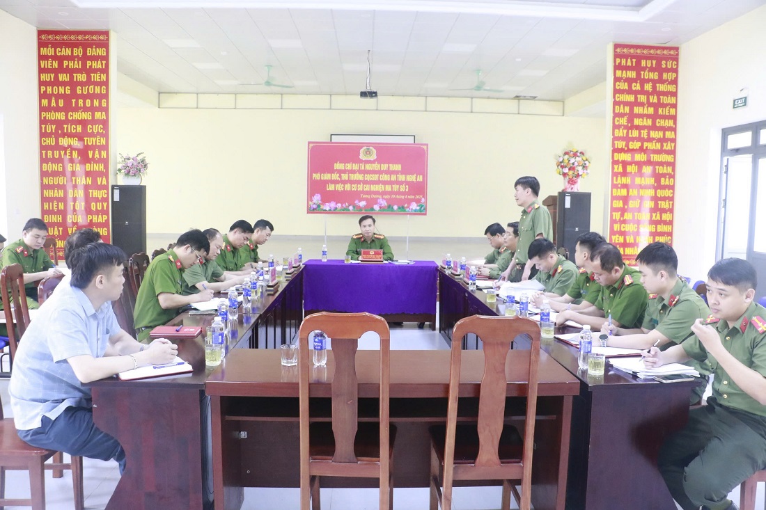 Toàn cảnh buổi làm việc