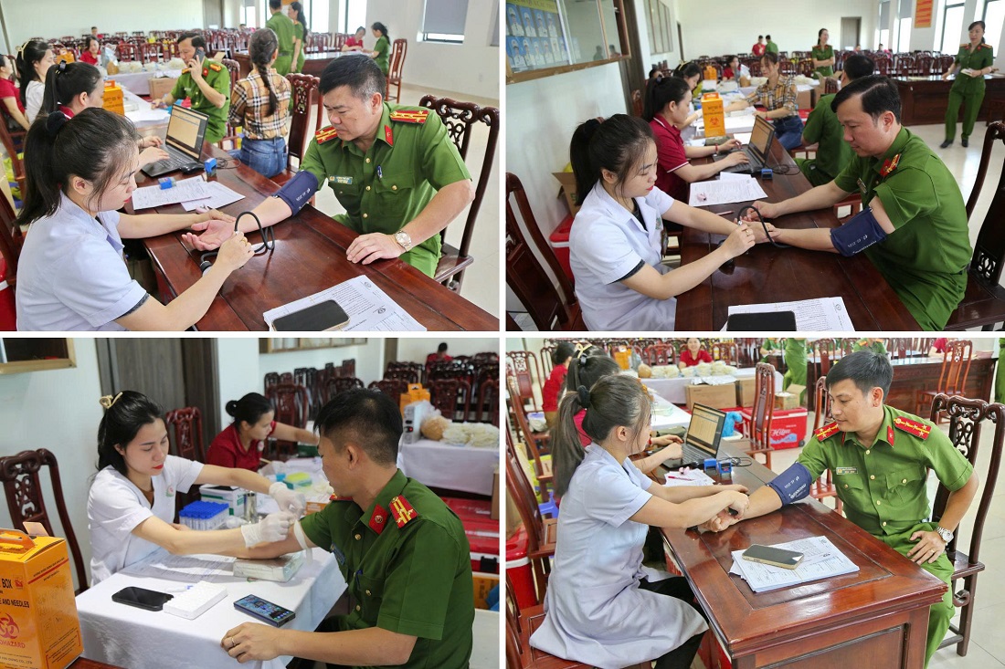 Kiểm tra, xét nghiệm, sàng lọc máu trước khi tham gia hiến máu