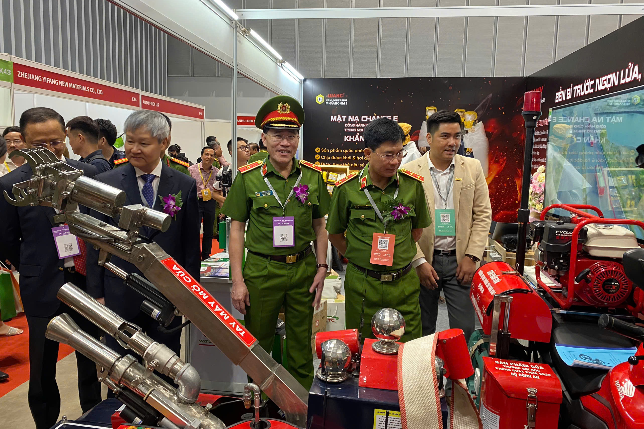 Triển lãm quốc tế về kỹ thuật, phương tiện phòng cháy, chữa cháy và thiết bị an ninh, an toàn năm 2025