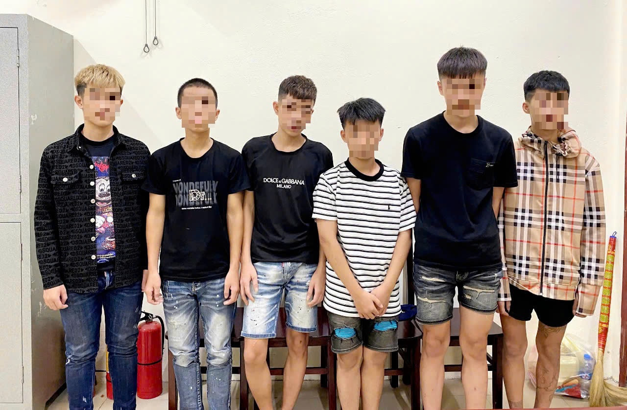 06 đối tượng trong vụ “Cố ý gây thương tích” 