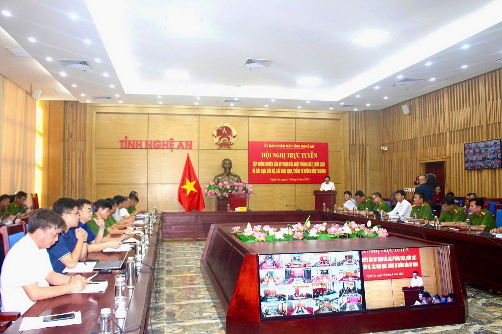 Hội nghị tập huấn chuyên sâu quy định của Luật PCCC và CNCH, các Nghị định và Thông tư hướng dẫn thi hành