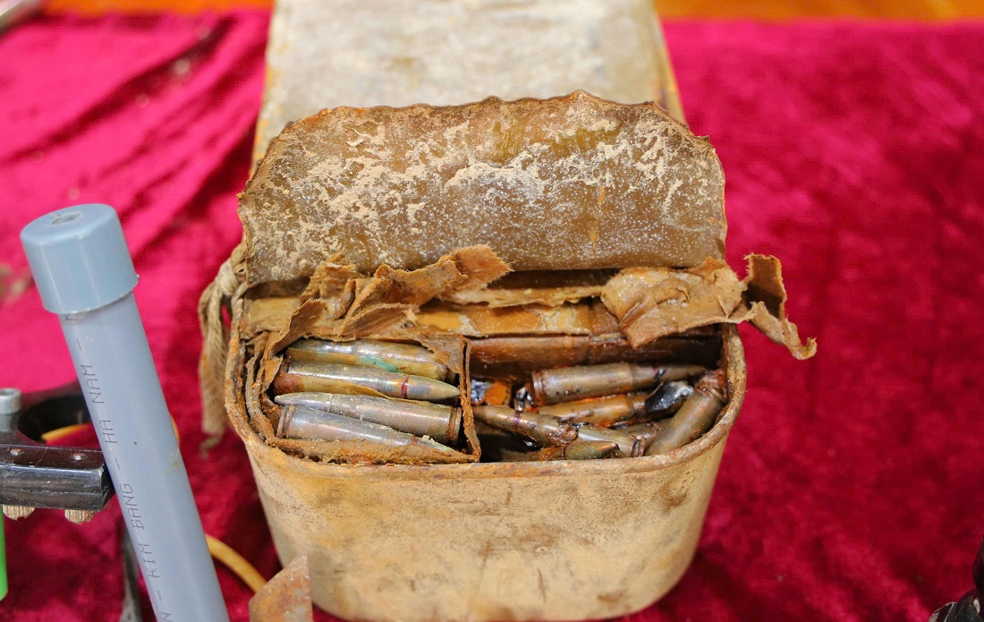 Số vũ khí, vật liệu nổ, công cụ hỗ trợ Công an xã tiếp nhận từ người dân