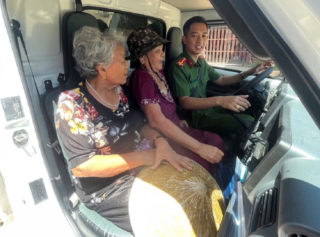 Việc làm của lực lượng Công an để lại hình ảnh đẹp trong lòng người dân trên địa bàn