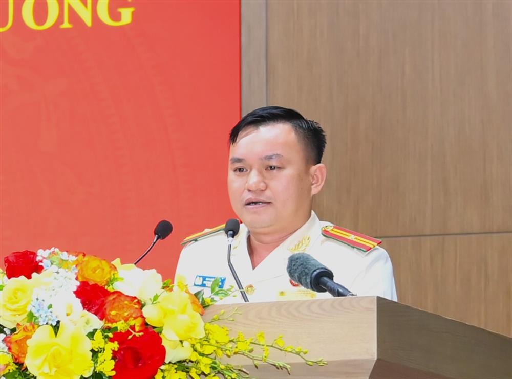 Thiếu tá Hoàng A Liền, Phó Trưởng Phòng Cảnh sát hình sự, Công an tỉnh Lai Châu.