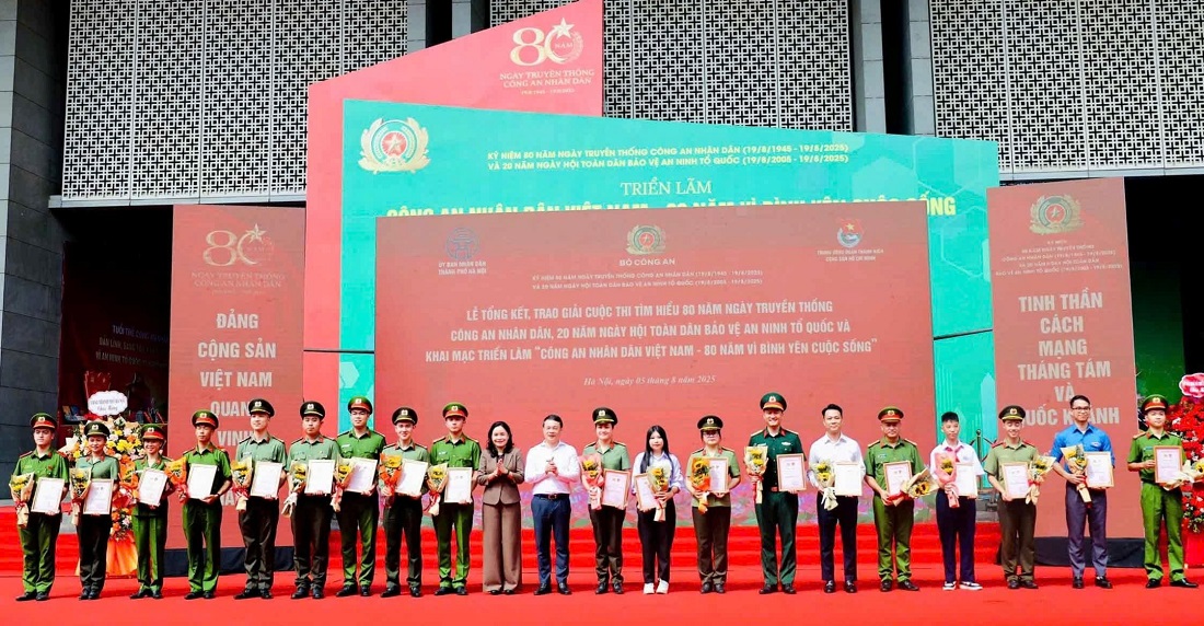 Bài dự thi “Vinh quang công an nhân dân Việt Nam” của Tỉnh đoàn Nghệ An đạt giải C Cuộc thi