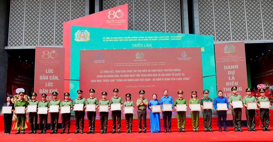 Đoàn TNCS Hồ Chí Minh tỉnh Nghệ An đạt giải Tập thể có thành tích xuất sắc trong công tác tổ chức Cuộc thi