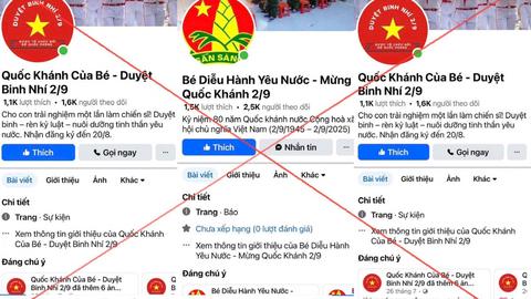 Các trang facebook có dấu hiệu lừa đảo chiếm đoạt tài sản của người dân