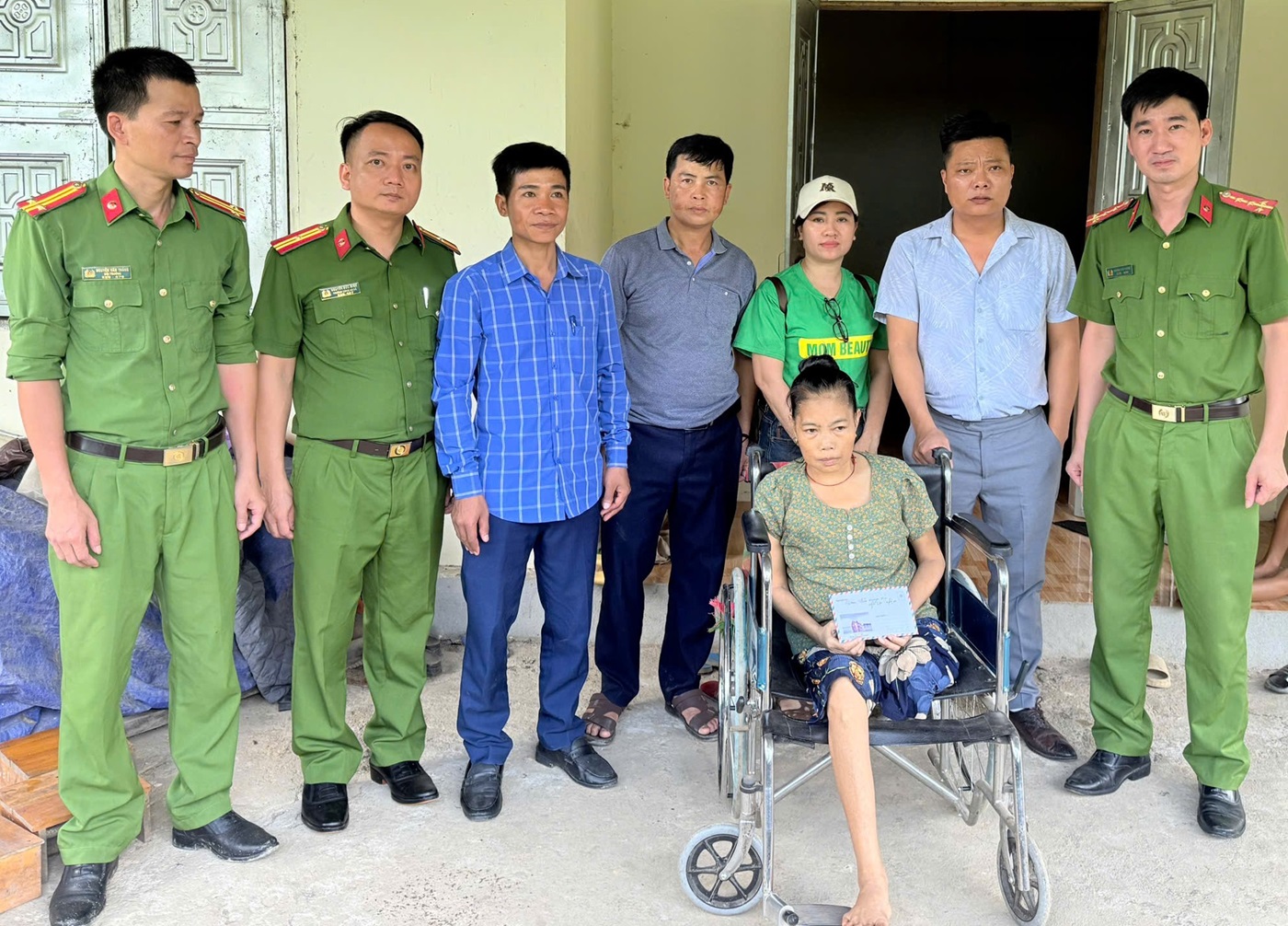 Một số hình ảnh tại chương trình thiện nguyện của Công an xã Nghi Lộc