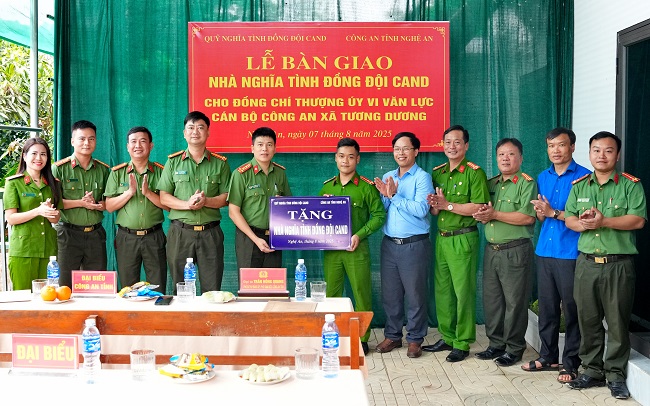 Trao tặng căn nhà 