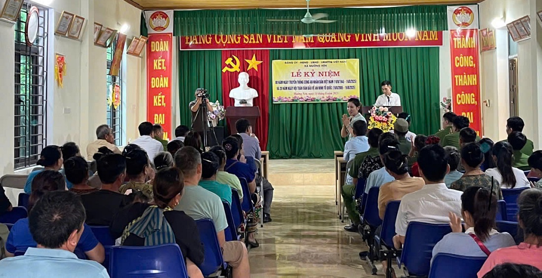 Toàn cảnh buổi lễ