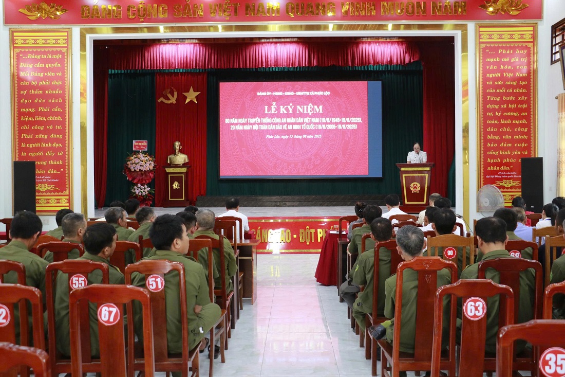 Toàn cảnh Lễ kỷ niệm