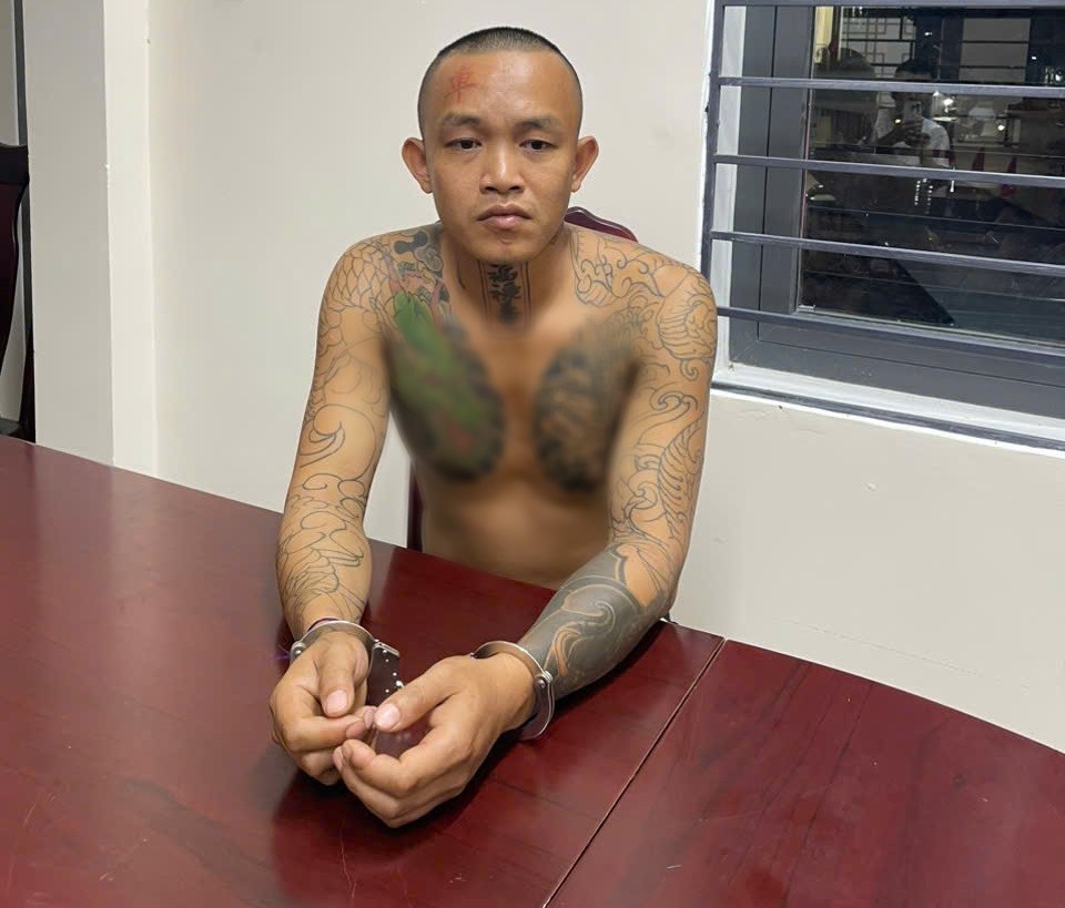 Đối tượng Lý Văn Sang tại Cơ quan Công an