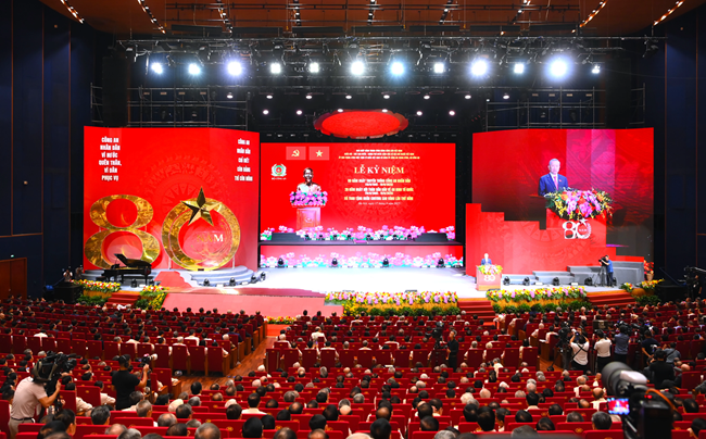 Quang cảnh Lễ kỷ niệm