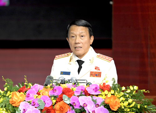 Bộ trưởng Lương Tam Quang phát biểu tại buổi Lễ