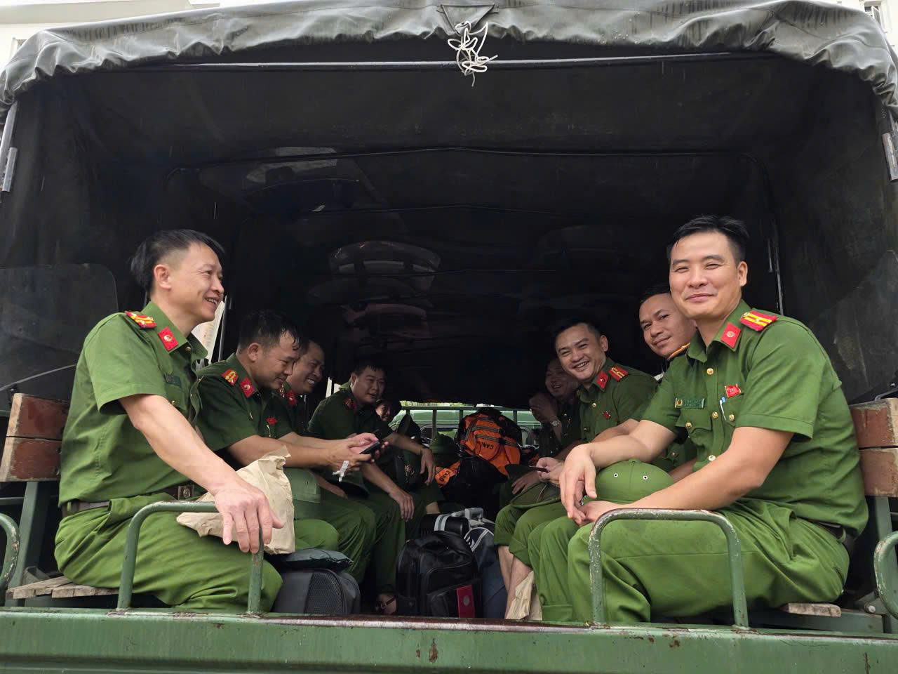 Phòng Cảnh sát Quản lý hành chính về trật tự xã hội Công an Nghệ An sẵn sàng lên đường “Vì Nhân dân phục vụ”