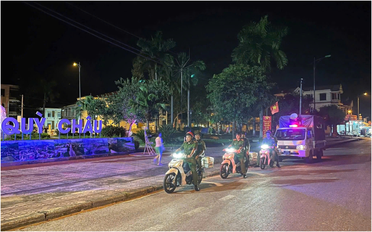 Công an xã Quỳ Châu - Phát huy vai trò công an cấp xã theo mô hình chính quyền địa phương 2 cấp