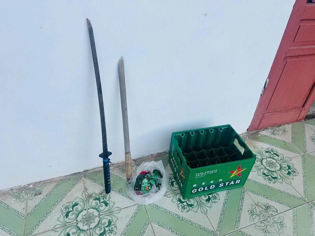 Tang vật vụ án thu, tạm giữ