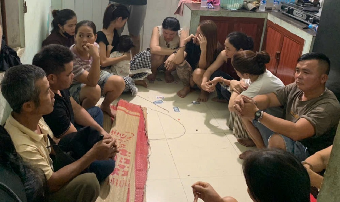 Các đối tượng bị bắt giữ