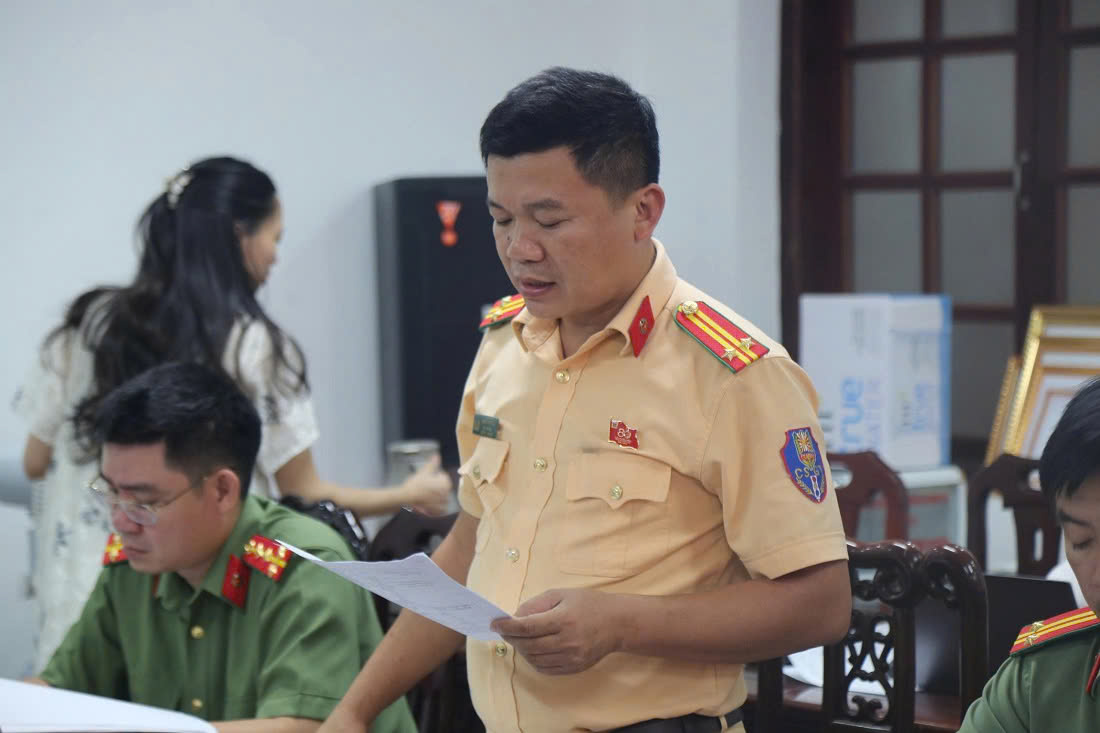 Phòng Cảnh sát giao thông thông qua thể lệ cuộc thi