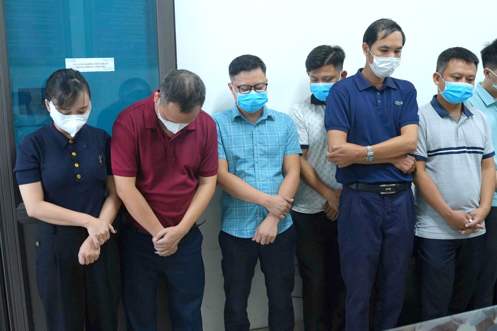 Các đối tượng tại cơ quan điều tra