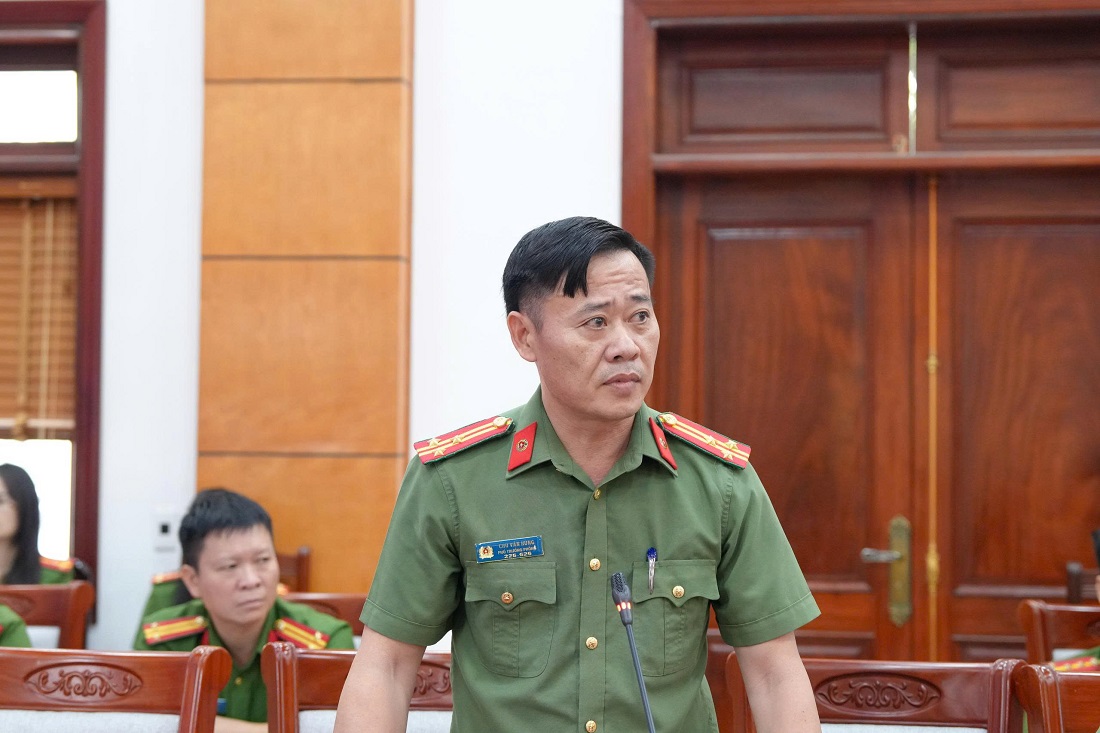 Một số ý kiến về công tác hậu cần của Lãnh đạo các phòng nghiệp vụ và cán bộ, chiến sĩ tại Hội nghị đối thoại