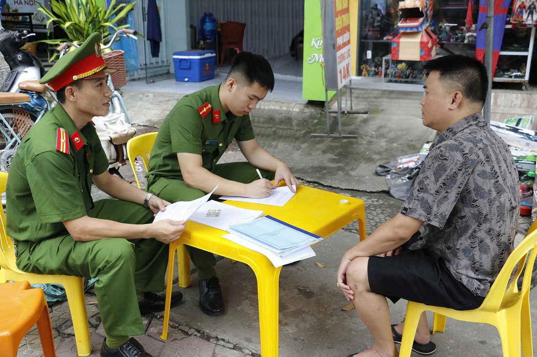 Đoàn kiểm tra đã lập biên bản vi phạm hành chính đối với chủ cơ sở