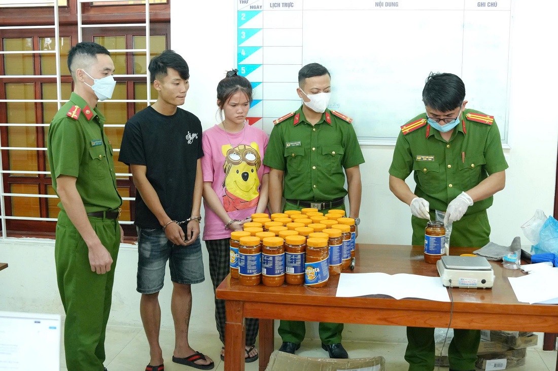 Cơ quan chức năng giám định tang vật