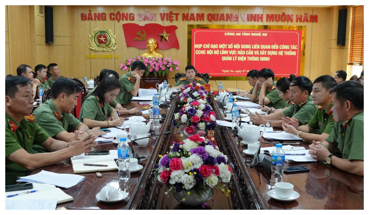 Cải cách thủ tục hành chính nội bộ và ứng dụng công nghệ thông minh trong lĩnh vực Hậu cần là nhiệm vụ trọng tâm, xuyên suốt