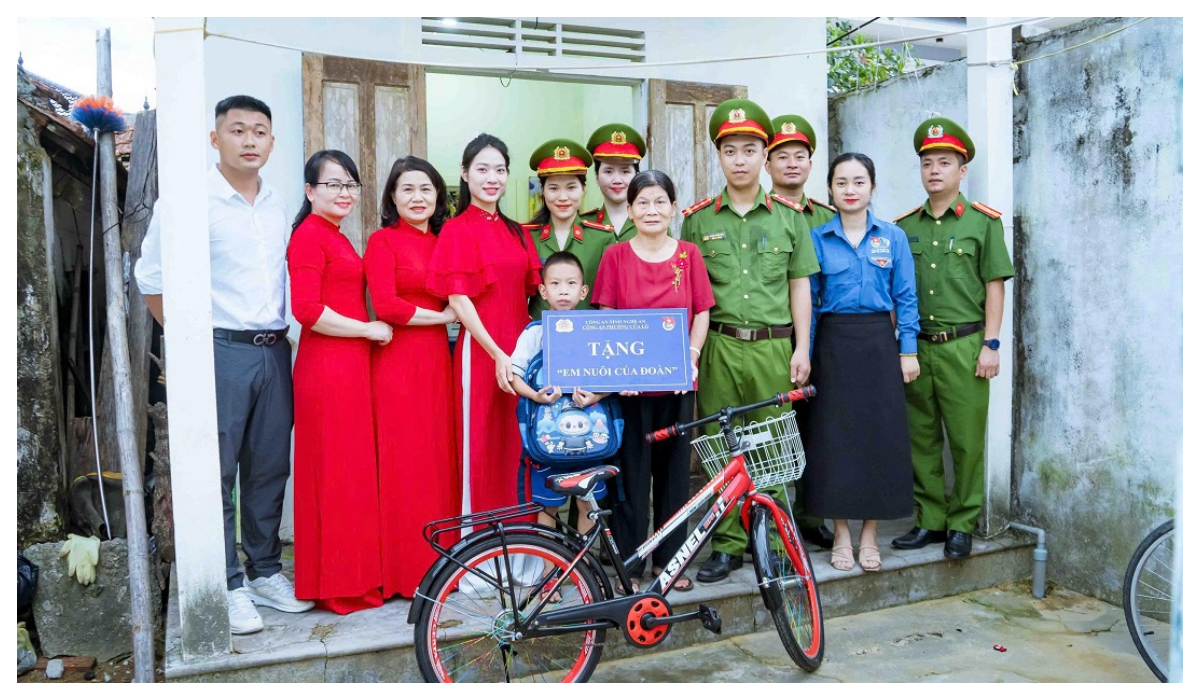 Công an phường Cửa Lò ra mắt mô hình 