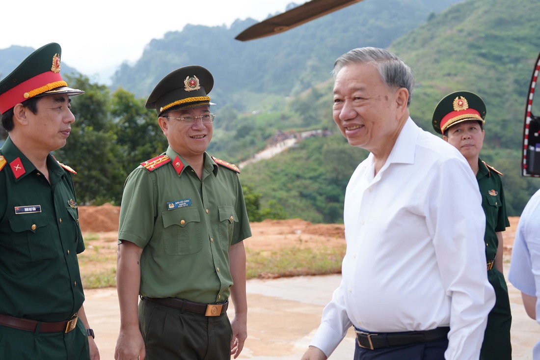 Tổng Bí thư Tô Lâm dự Lễ khởi công xây dựng Trường Phổ thông nội trú liên cấp TH và THCS Na Ngoi