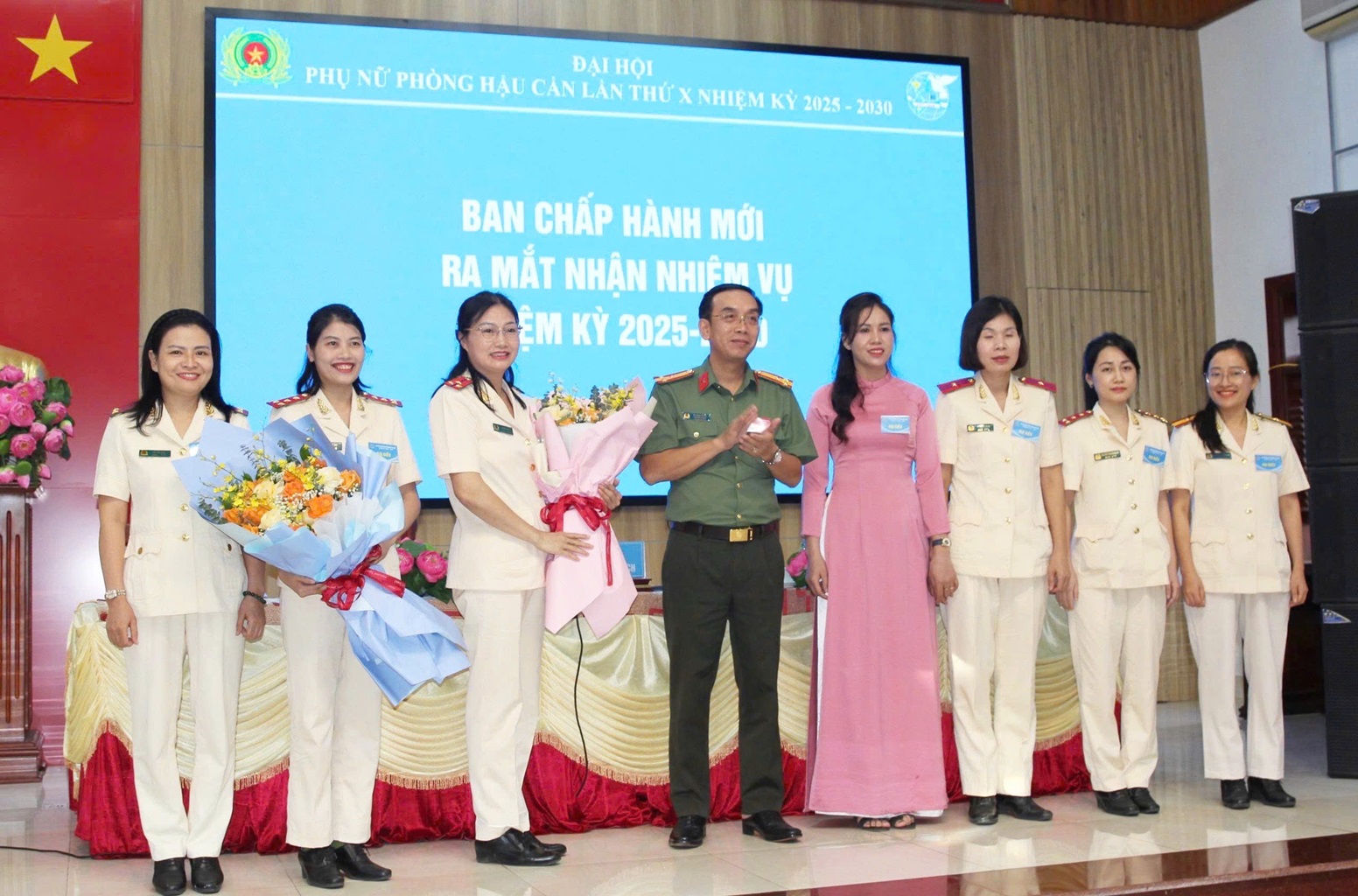 Hội phụ nữ Phòng Hậu cần tổ chức Đại hội lần thứ X, nhiệm kỳ 2025 -2030