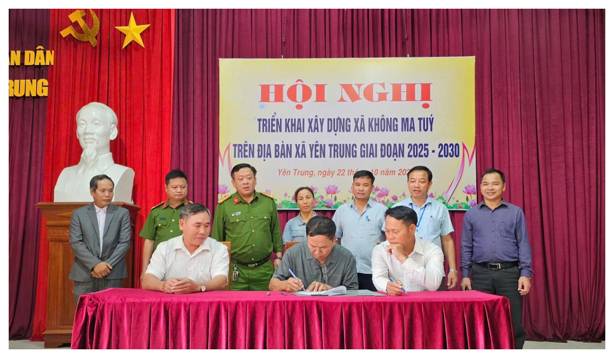 Xã Yên Trung triển khai xây dựng 