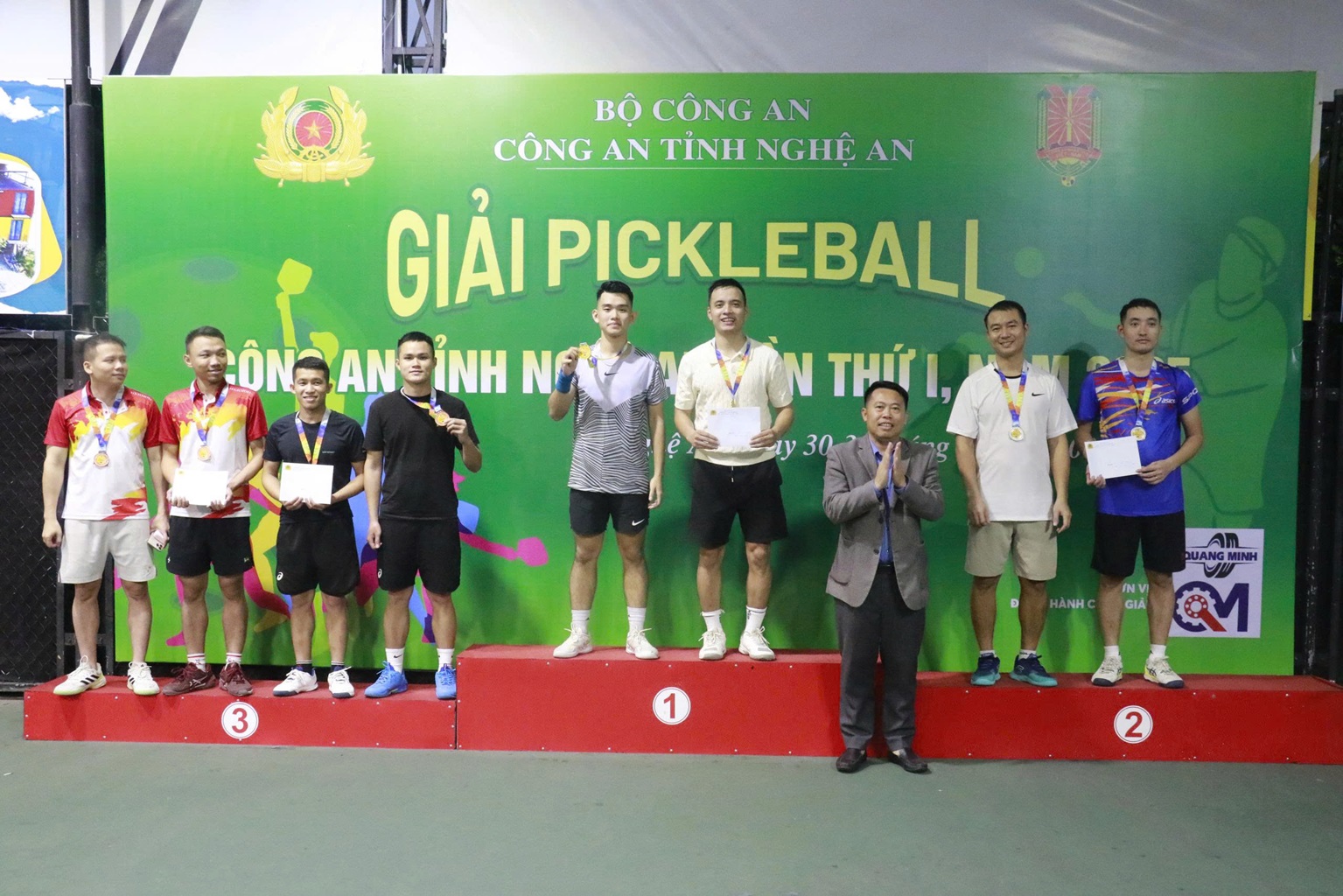 Bế mạc Giải Pickleball Công an tỉnh Nghệ An năm 2025