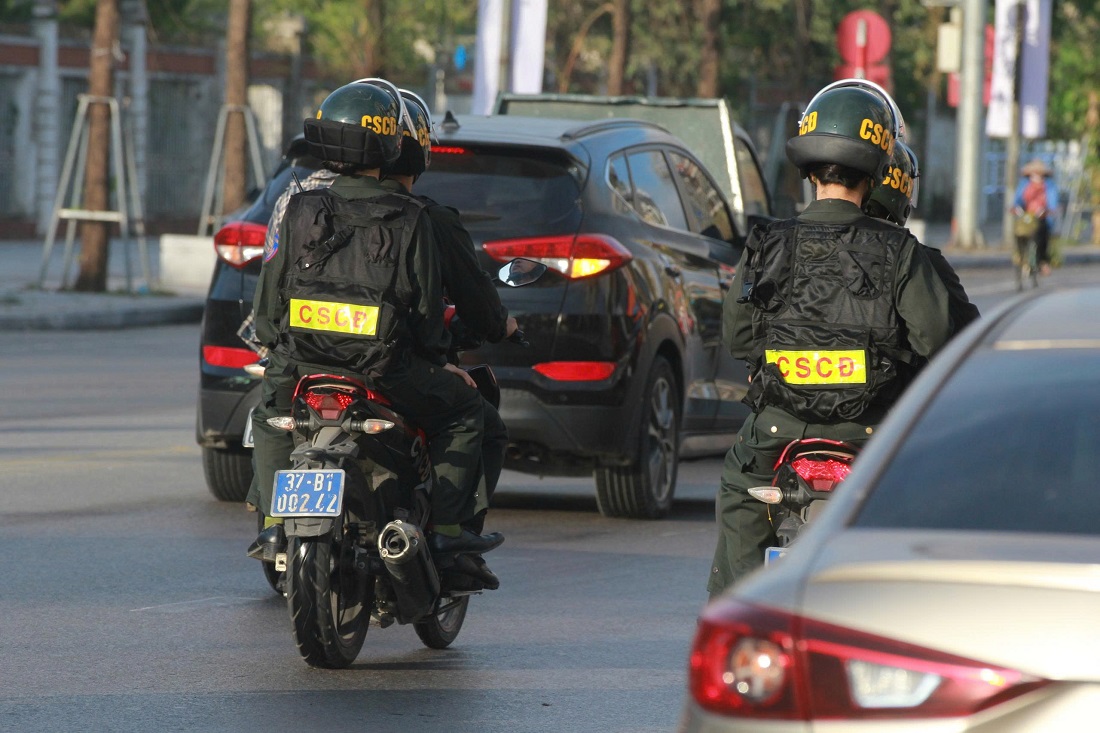 Lực lượng Cảnh sát cơ động và 373 liên tục tuần tra đảm bảo ANTT