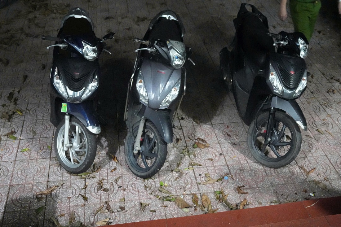 Tang vật vụ án Cơ quan Công an thu giữ