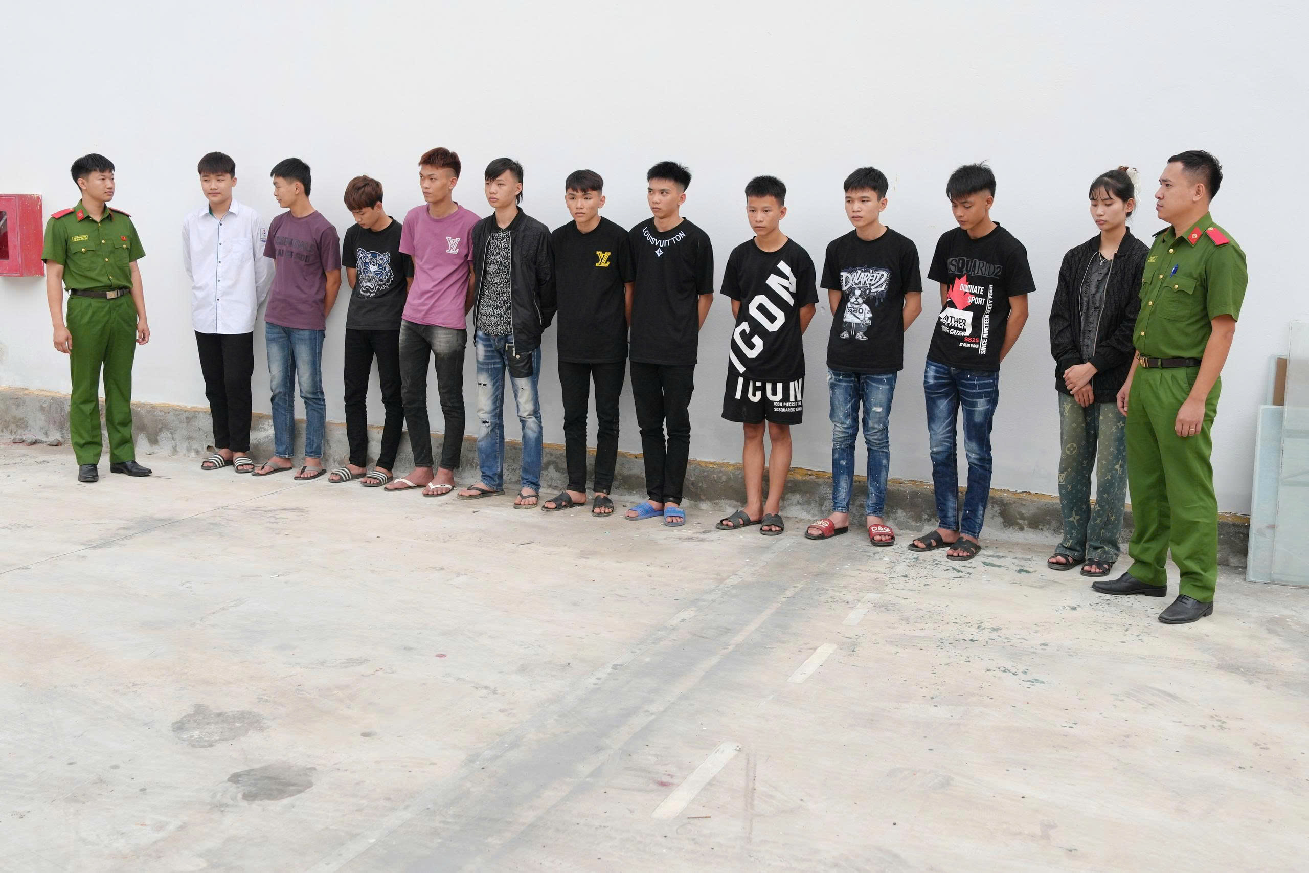 Các đối tượng gây rối trật tự công cộng bị bắt giữ 