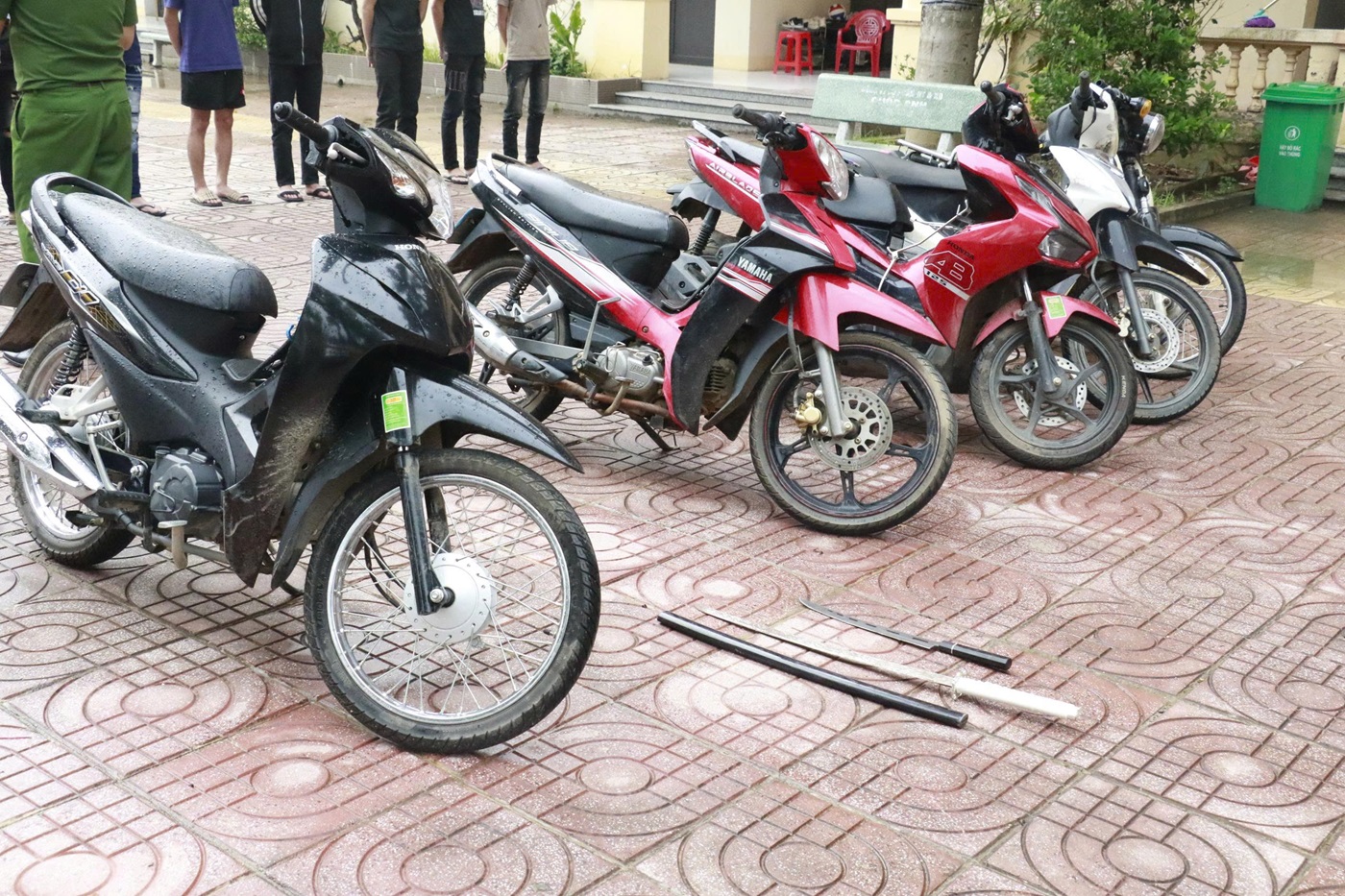 Tang vật Cơ quan Công an thu giữ