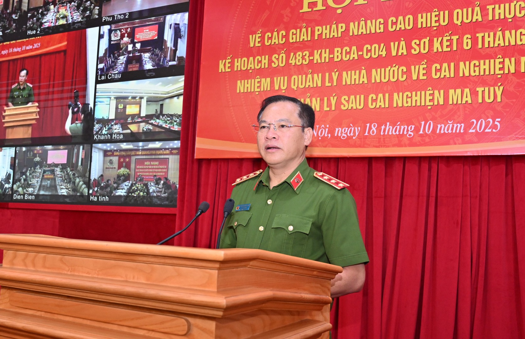 Thứ trưởng Nguyễn Văn Long phát biểu tại Hội nghị