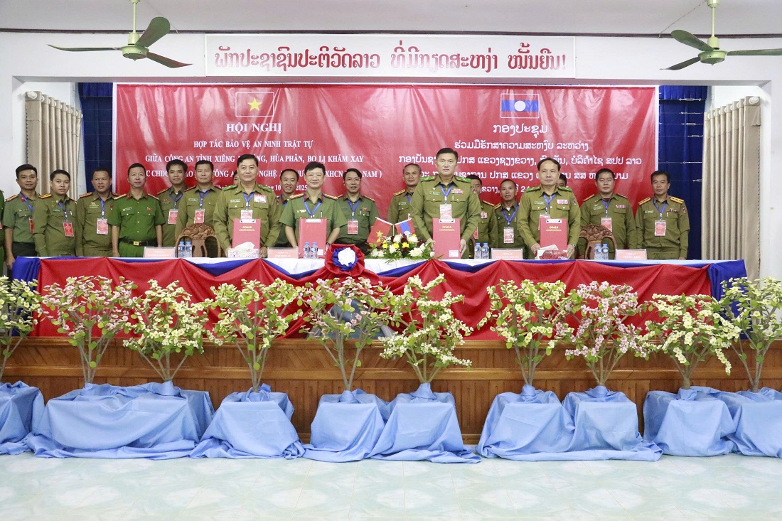 Công an các tỉnh tham giữ Hội nghị thống nhất tiếp tục phát huy hiệu quả hợp tác bảo đảm ANTT giữa các bên