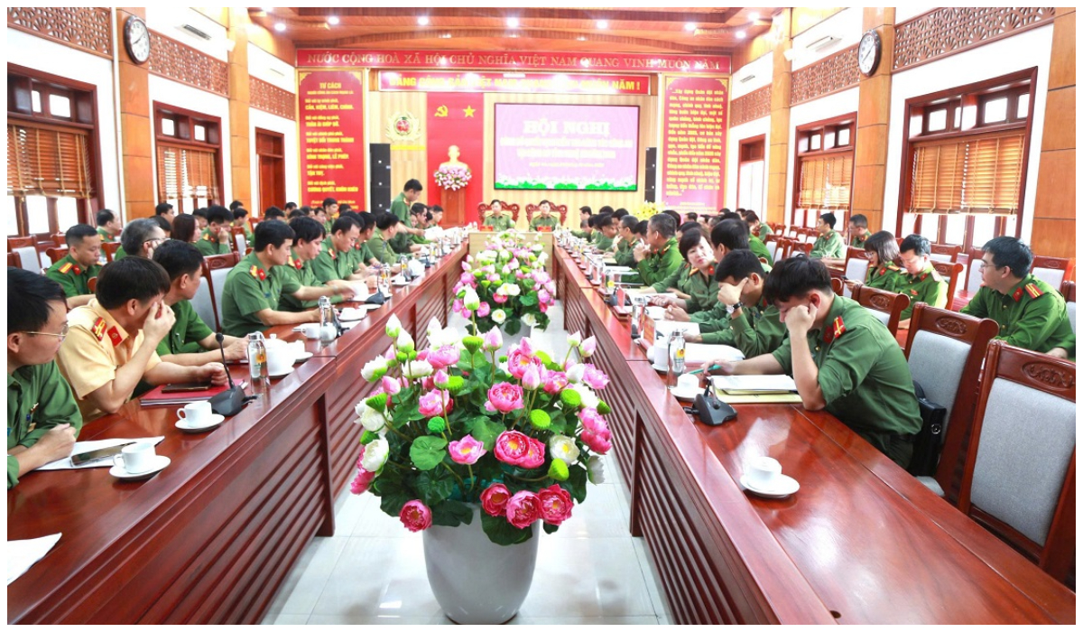 Công bố Quyết định kiểm tra công tác Công an tại Công an tỉnh Nghệ An năm 2025